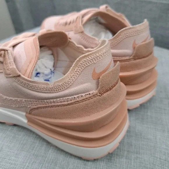 %Nike Waffle One Trainer Womens Tennis Shoes Pink Oxford Rose Size 7.5 / A 34 - Picture 5 of 12